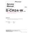 Cover page of PIONEER S-CR24-W/SXTW/EW5 Service Manual