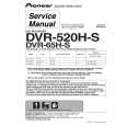 Cover page of PIONEER DVR-520H-S/KU/CA Service Manual