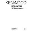 Cover page of KENWOOD KDC-W6527 Owner's Manual