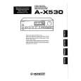 Cover page of PIONEER A-X530 Owner's Manual