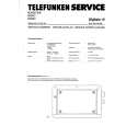 Cover page of TELEFUNKEN 10 DIGITALE Service Manual
