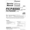 Cover page of PIONEER FH-P4000 Service Manual