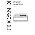 Cover page of KENWOOD FC-758 Service Manual
