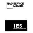 Cover page of NAD 1155 Service Manual
