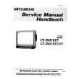 Cover page of MITSUBISHI CT2531EST Service Manual