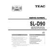 Cover page of TEAC SL-D90 Service Manual