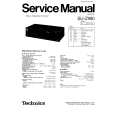 Cover page of TECHNICS SU-Z980 Service Manual