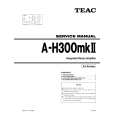 Cover page of TEAC AH300MKII Owner's Manual