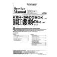 Cover page of PIONEER KEH3600SDK/EW Service Manual