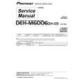 Cover page of PIONEER DEHM6006ZH03 Service Manual