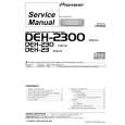 Cover page of PIONEER DEH-2300/XCN/UC Service Manual