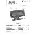 Cover page of KENWOOD KDS100 Service Manual