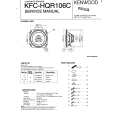 Cover page of KENWOOD KFCHQR106C Service Manual