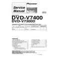 Cover page of PIONEER DVD-V7300D Service Manual