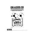 Cover page of AKAI GX-630D-SS Owner's Manual