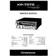 Cover page of PIONEER KP707G Service Manual