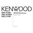 Cover page of KENWOOD KRC-578R Owner's Manual