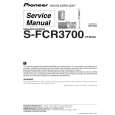 Cover page of PIONEER S-FCR3700 Service Manual