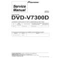 Cover page of PIONEER DVD-V7300D/YP/RD Service Manual