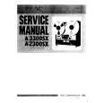 Cover page of TEAC A2300SX Service Manual