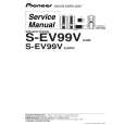 Cover page of PIONEER S-EV99V/XJI/E Service Manual