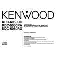 Cover page of KENWOOD KDC-6050RC Owner's Manual