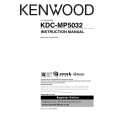 Cover page of KENWOOD KDC-MP5032 Owner's Manual