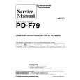 Cover page of PIONEER PD-F79 Service Manual