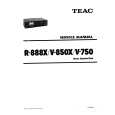 Cover page of TEAC V750 Service Manual