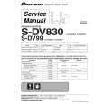 Cover page of PIONEER S-DV99 Service Manual