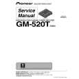 Cover page of PIONEER GM-520T/XU/UC Service Manual