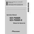 Cover page of PIONEER KEH-P6900R(-B) Owner's Manual