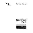 Cover page of NAKAMICHI ZX-9 Service Manual