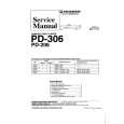 Cover page of PIONEER PD206 Service Manual