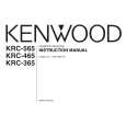 Cover page of KENWOOD KRC-565 Owner's Manual