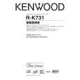 Cover page of KENWOOD R-K731 Owner's Manual
