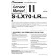 Cover page of PIONEER S-LX70-LR/XTW/UC Service Manual