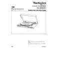 Cover page of TECHNICS SL-BD22D Owner's Manual