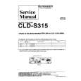 Cover page of PIONEER CLDS315 Service Manual