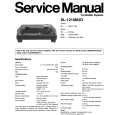 Cover page of TECHNICS SL-1210MK3D Service Manual