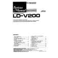 Cover page of PIONEER LDV200 Service Manual