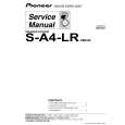 Cover page of PIONEER S-A4-LR/XMD/E Service Manual