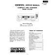 Cover page of ONKYO DX-C380 Service Manual