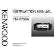 Cover page of KENWOOD TM-V708A Owner's Manual
