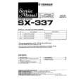 Cover page of PIONEER SX-337 Service Manual