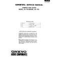 Cover page of ONKYO DX706 Service Manual