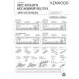 Cover page of KENWOOD KDCX615 Service Manual