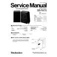 Cover page of TECHNICS SB-RX70 Service Manual