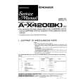 Cover page of PIONEER A-X420 BK Service Manual
