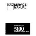 Cover page of NAD 5100 Service Manual